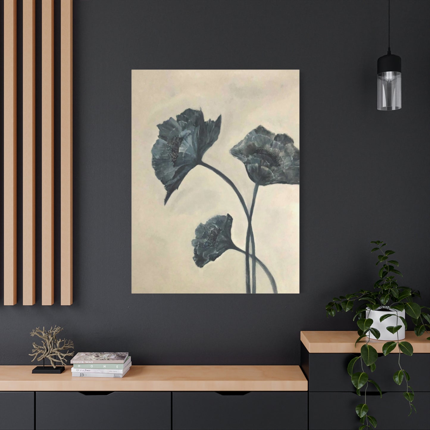 "Azure Bloom" Fine Art Print