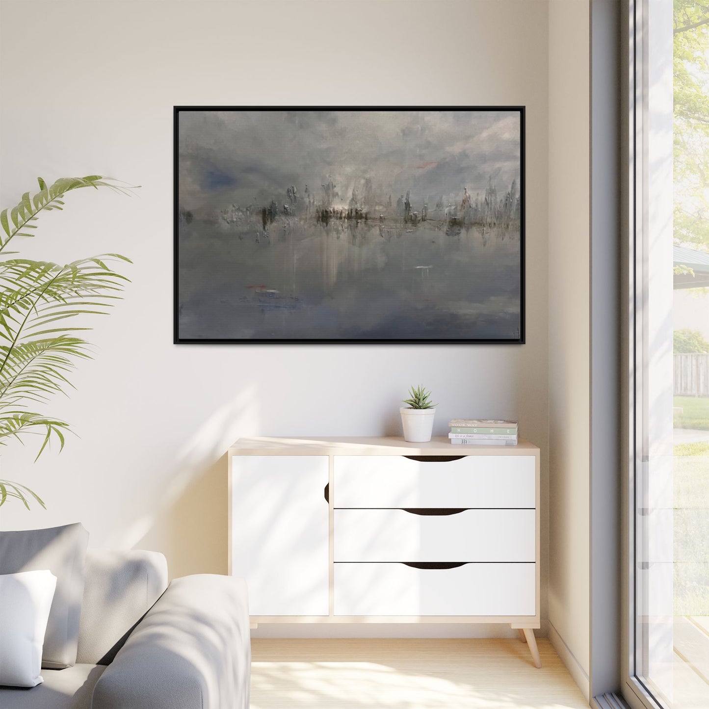 Weight of the Sky" Fine Art Print - Framed