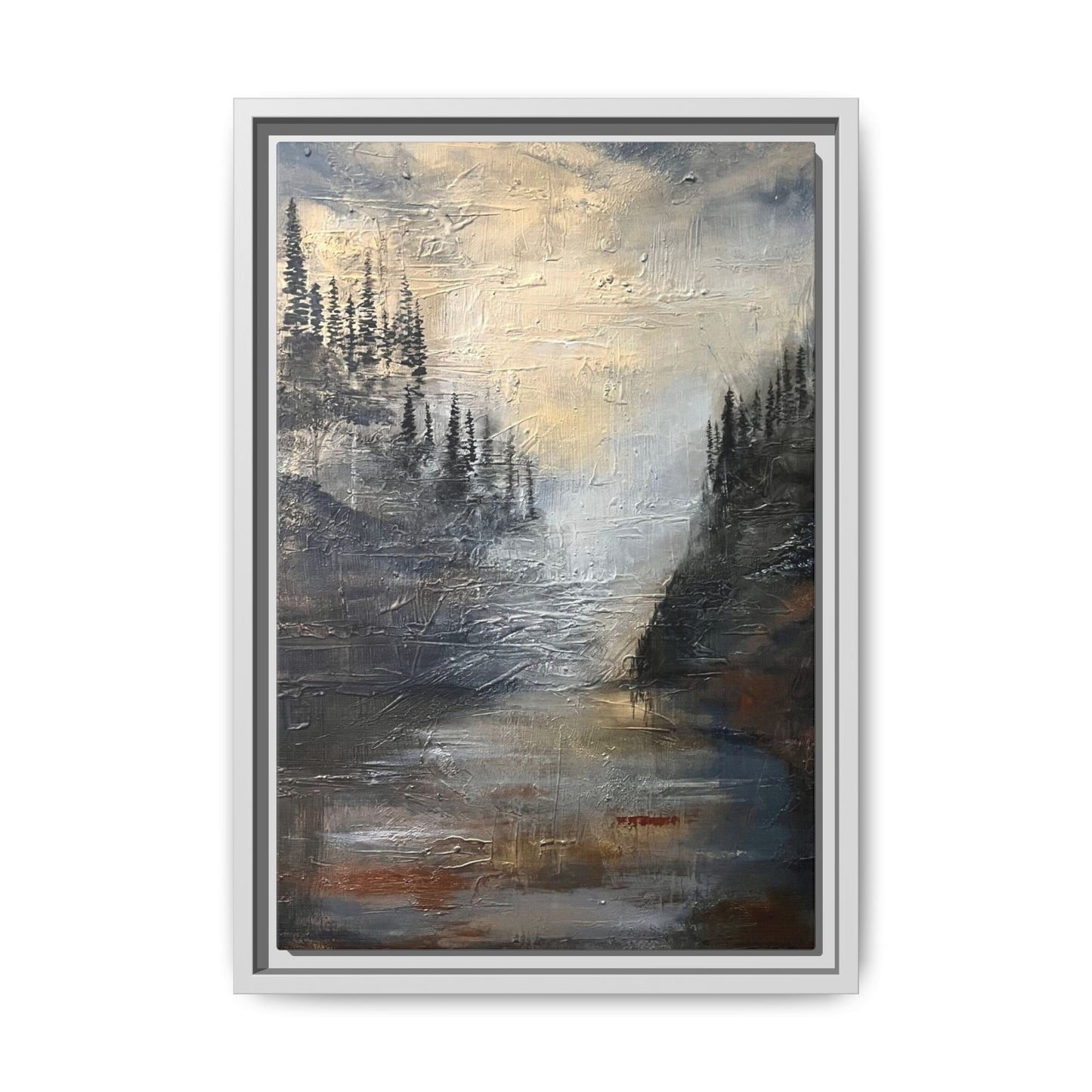 "Valley of Stillness" Fine Art Print - Framed