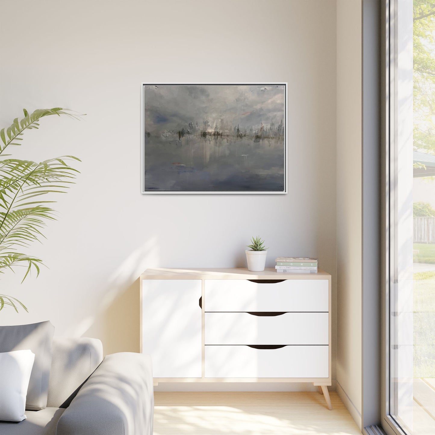 Weight of the Sky" Fine Art Print - Framed