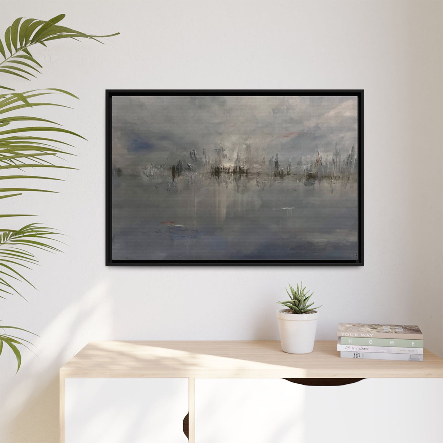 Weight of the Sky" Fine Art Print - Framed