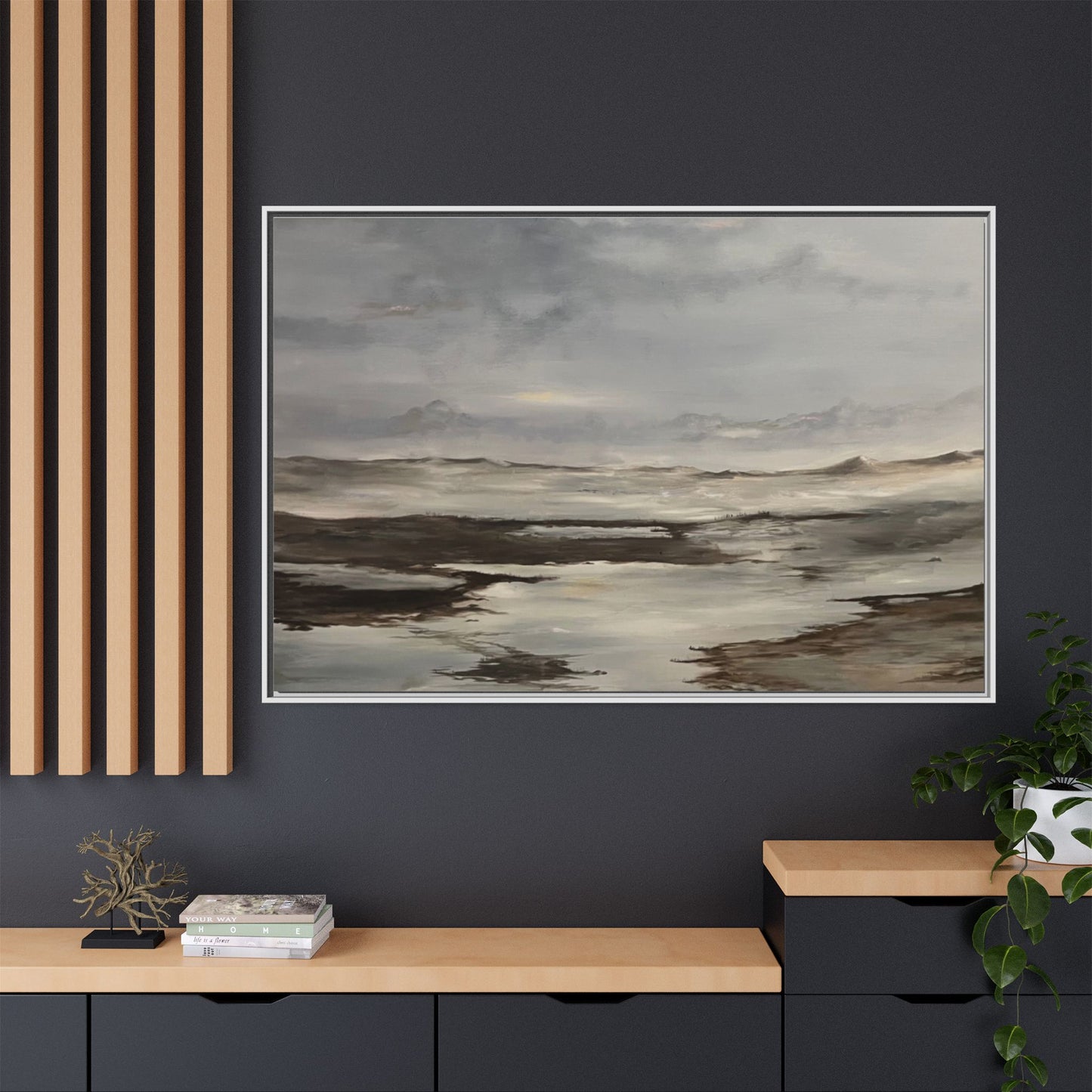 "In the Bog" Fine Art Print - Framed