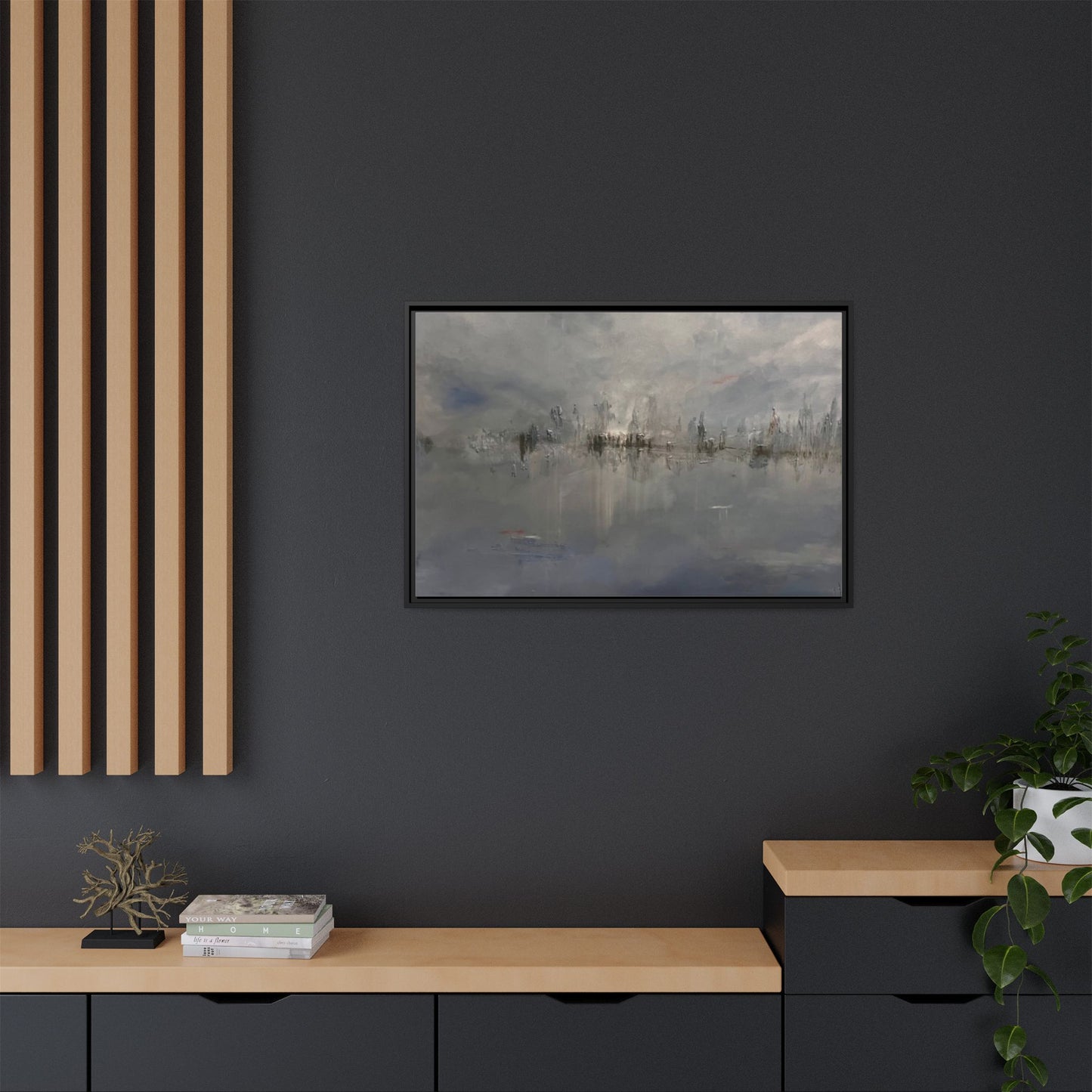 Weight of the Sky" Fine Art Print - Framed