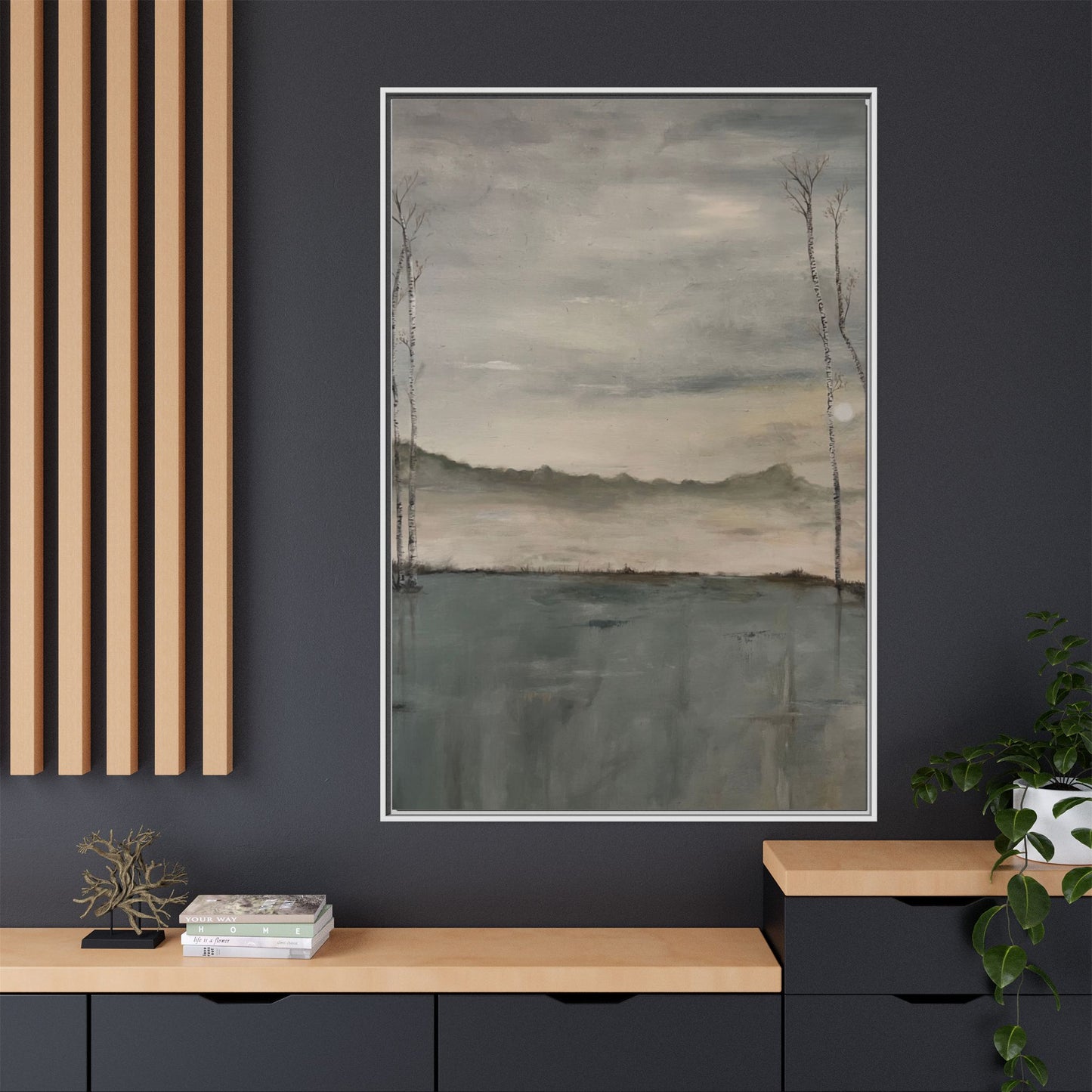 "Veil of Morning Light" Fine Art Print - Framed