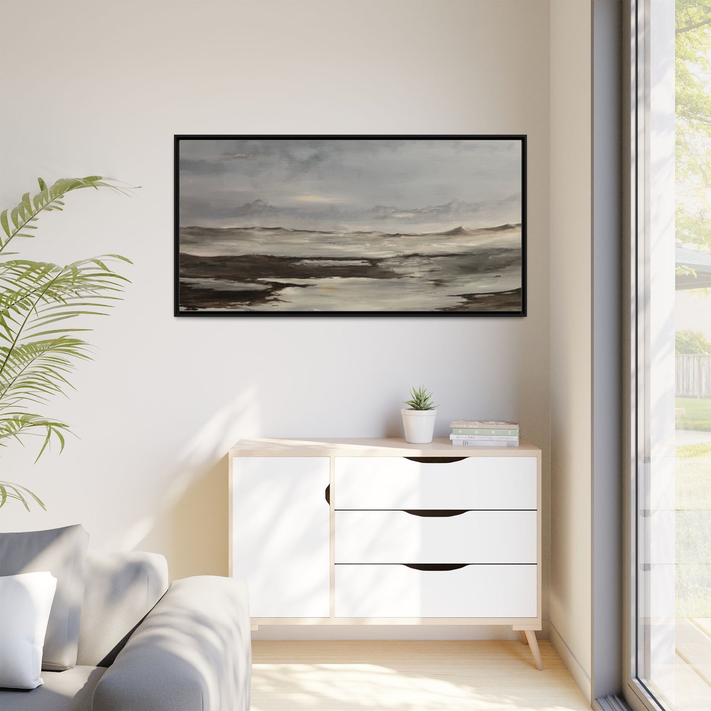 "In the Bog" Fine Art Print - Framed