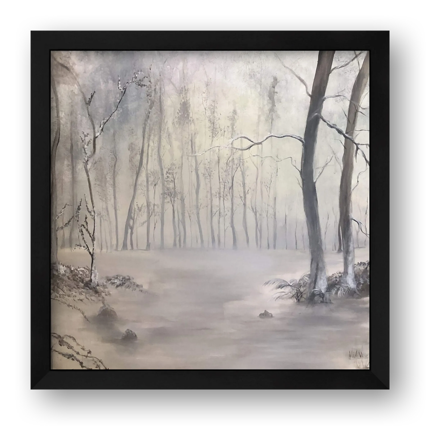Silent Winter — framed