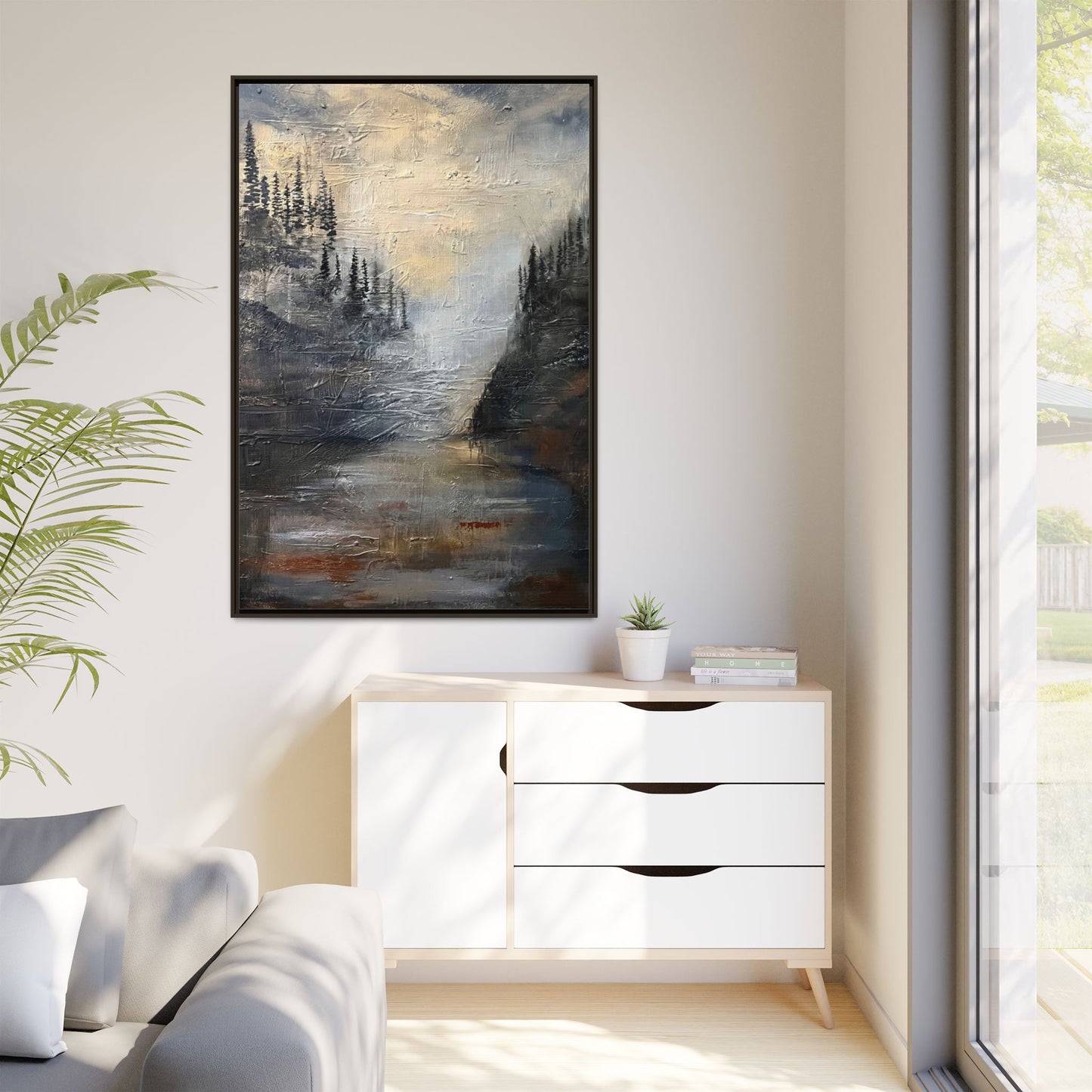 "Valley of Stillness" Fine Art Print - Framed