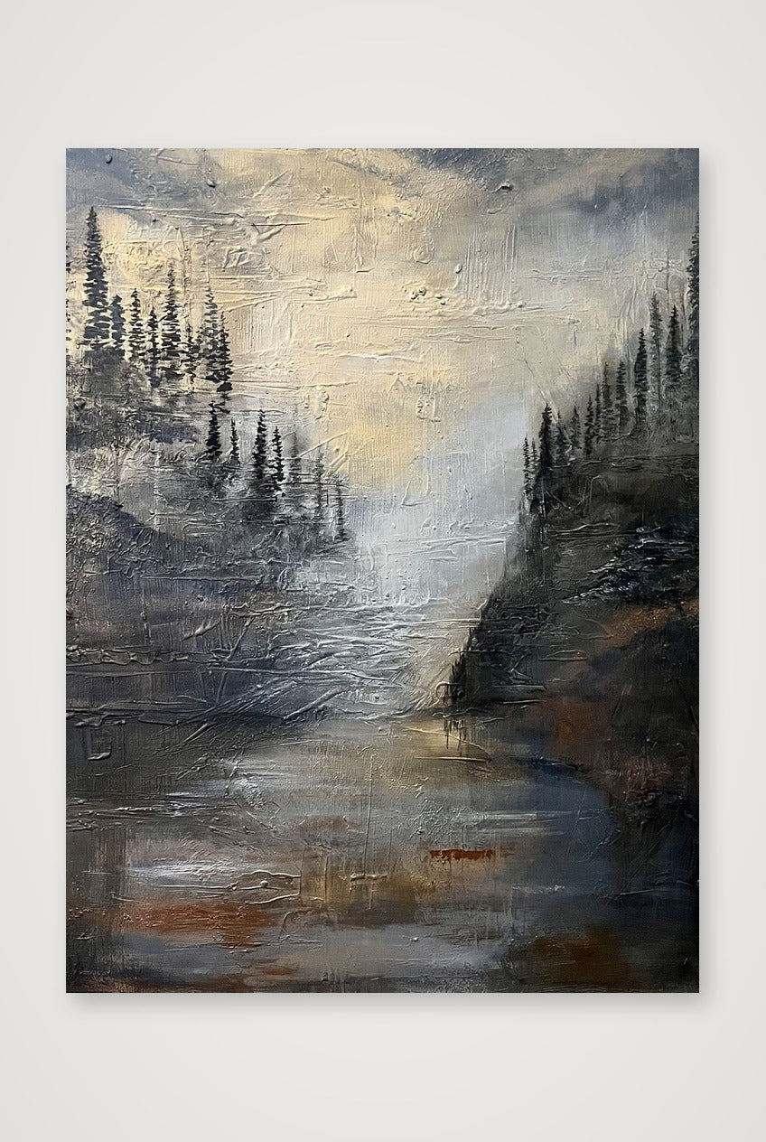 Valley of Stillness — 60×80cm, 24×31" Print only